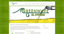 Desktop Screenshot of greenwaveoil.com